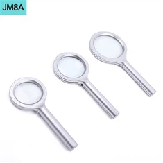 Lupa de mão com luz LED